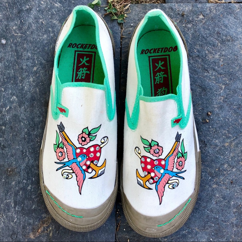 NWOT Rocket Dog Canvas Slip-on Shoes